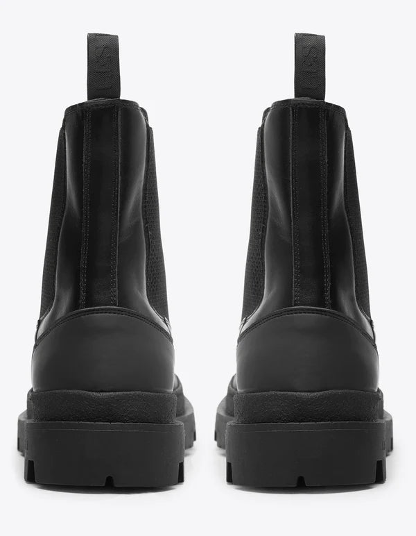 Les Deux Tanner Leather Chealsea Boot Black - Mojo Independent Store