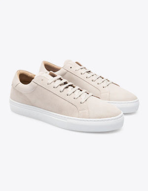 Les Deux Theodor Suede Sneaker Ivory