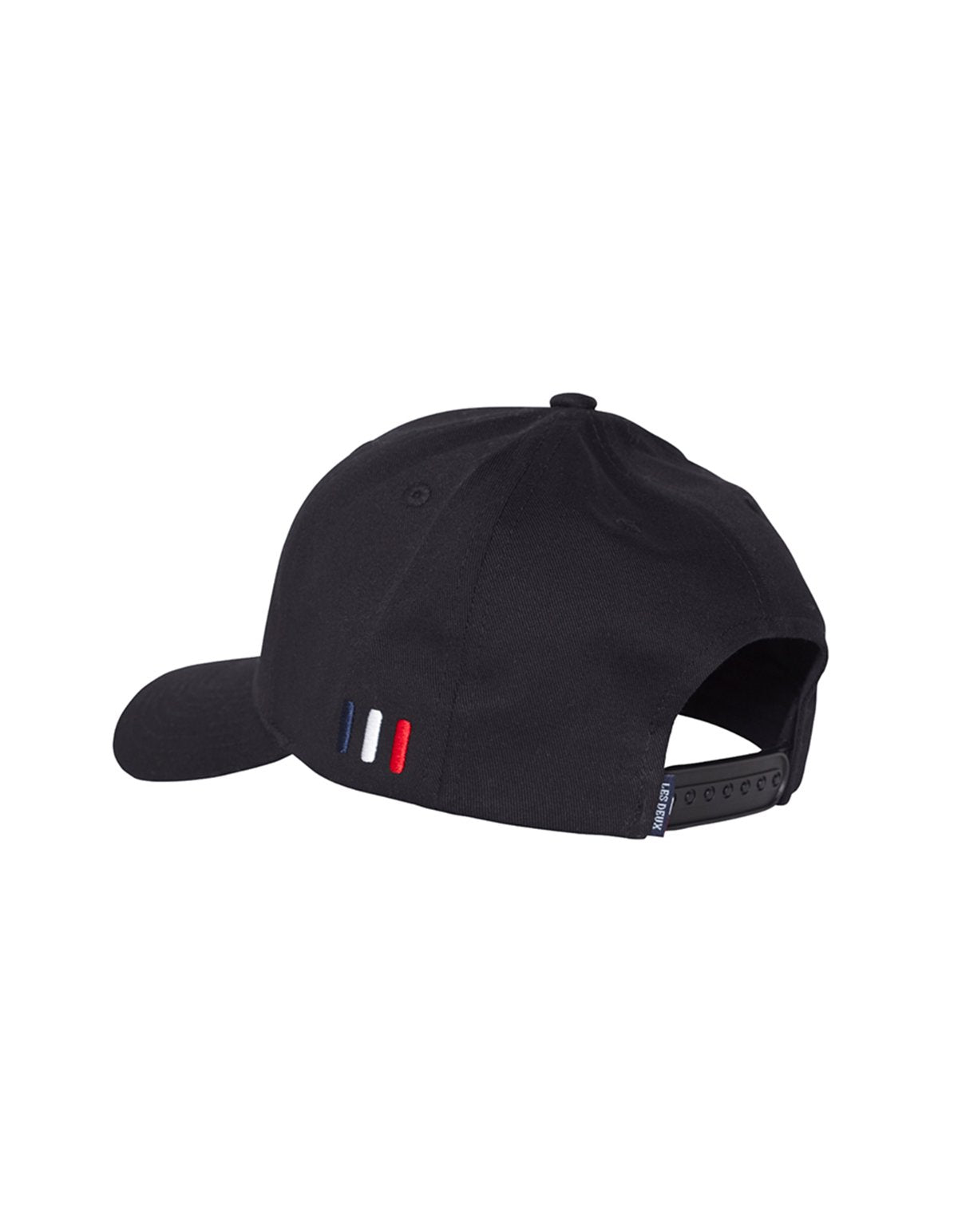 Les Deux Baseball Cap Suede II Black/White