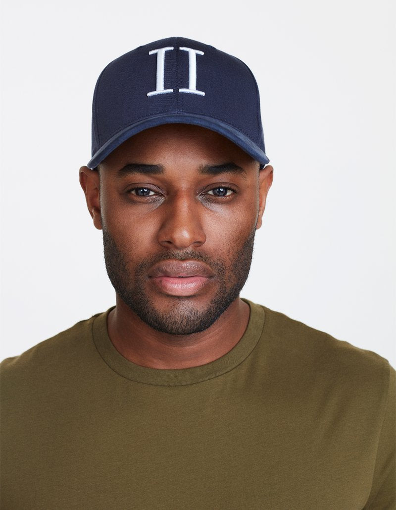 Les Deux Baseball Cap Dark navy/White - Mojo Independent Store