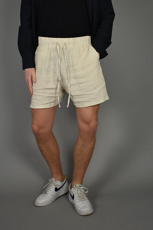 The Blue Uniform Danne Linen Short Pant Creme