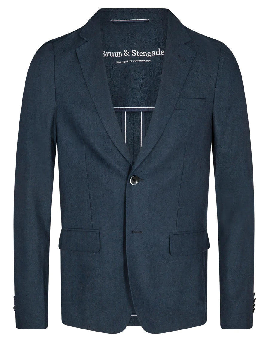 Bruun & Stengade Prato Slim Fit Suit Set Navy