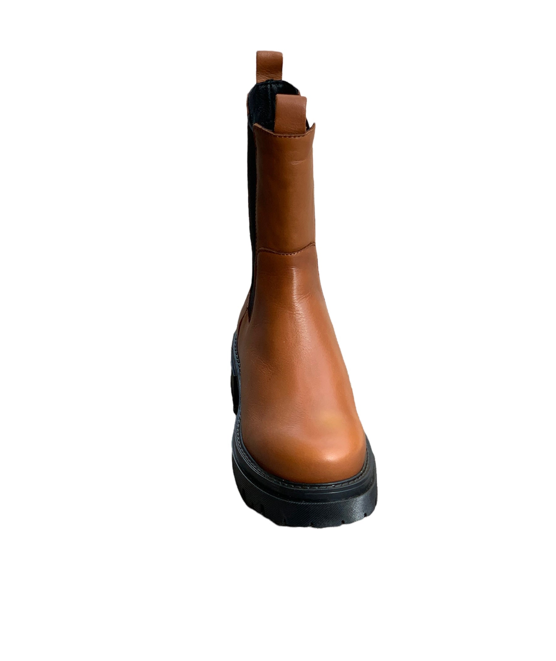 Shoe biz Copenhagen Prima Boot Cognac/Black
