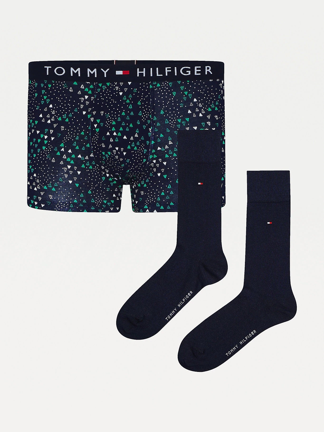 Tommy Hilfiger Trunk & Sock Set Desert Sky