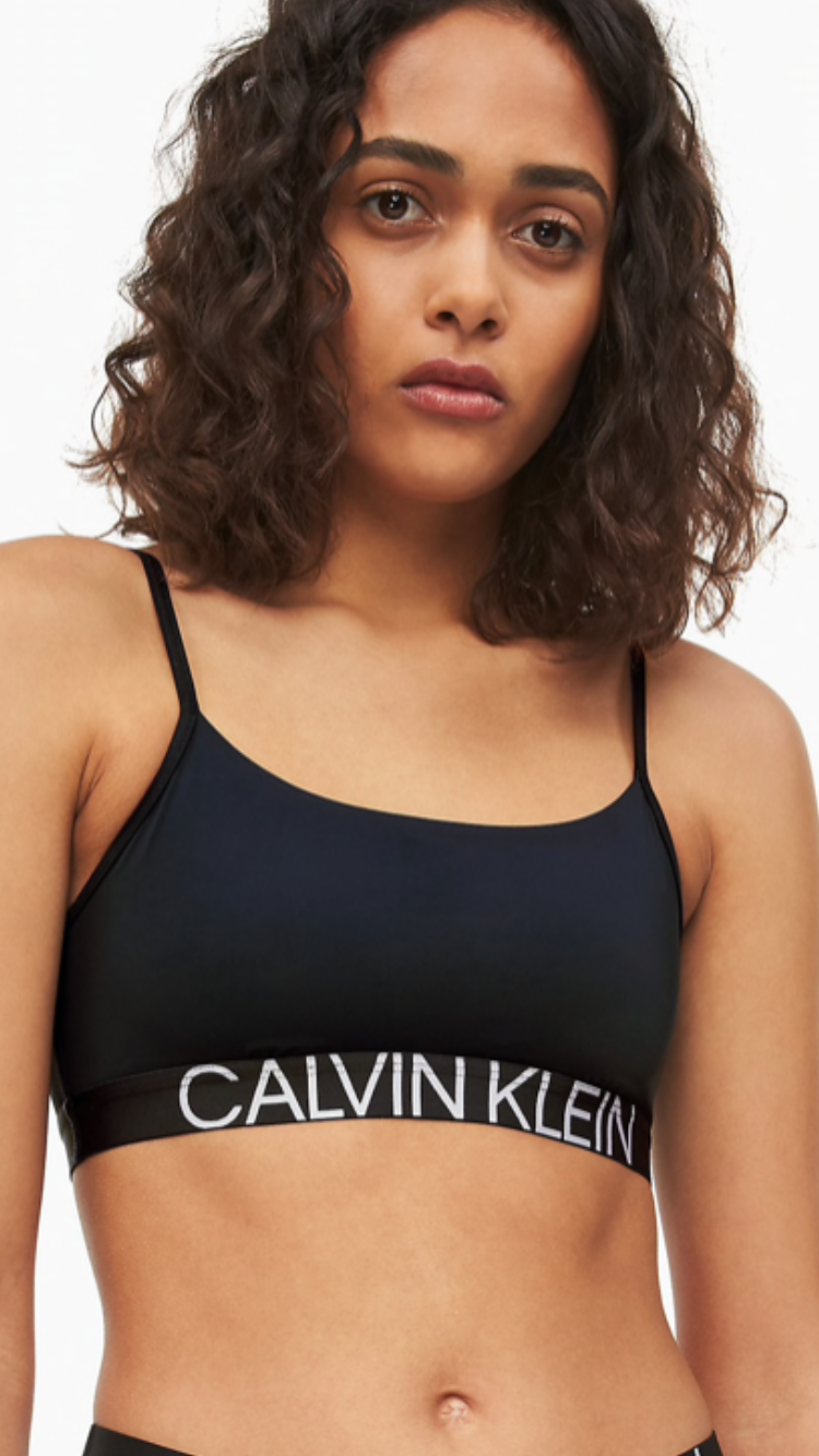 Calvin Klein Bralette Statment 1981 Black - Mojo Independent Store