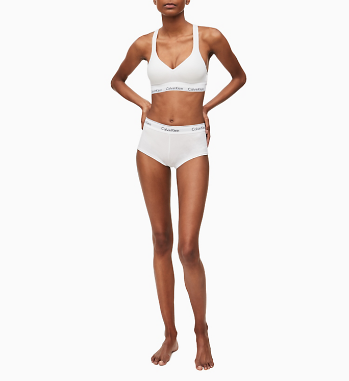Calvin Klein Modern Cotton Bralette White - Mojo Independent Store