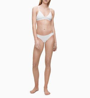Calvin Klein Unlined Triangle White - Mojo Independent Store
