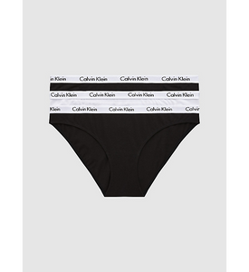 Calvin Klein Carousel 3 Pack Bikini Black/White