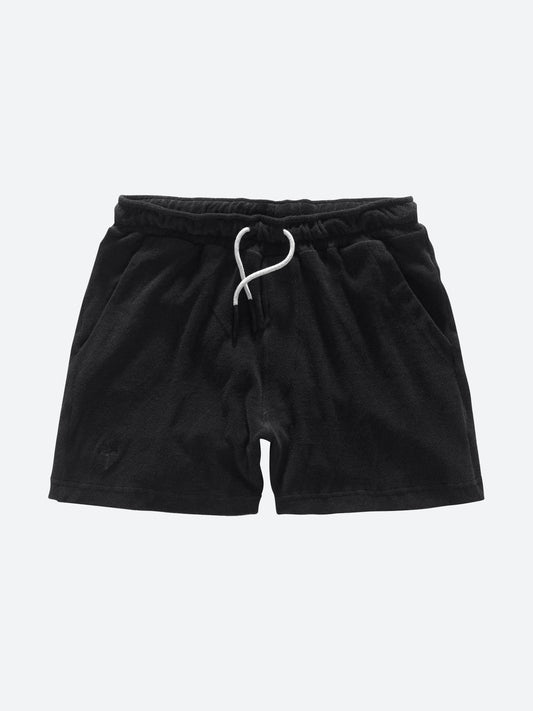 Oas Black Terry Shorts - Mojo Independent Store