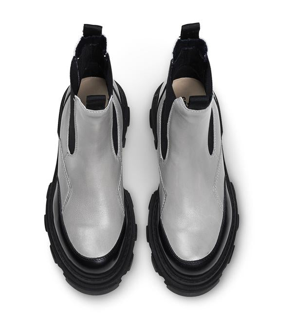 Shoe biz Copenhagen Ulrica Light Grey/Black