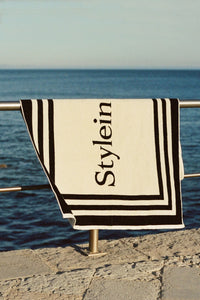 Stylein Azur Towel Black/Off White