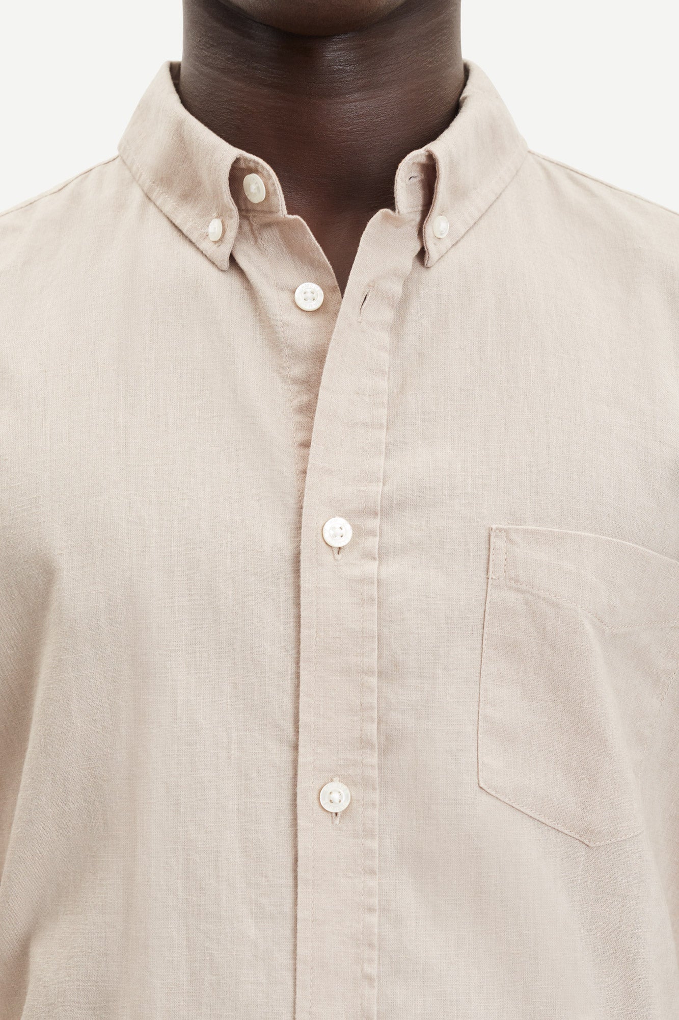 Samsøe Samsøe Liam BA Shirt Linen Pure Cashmere